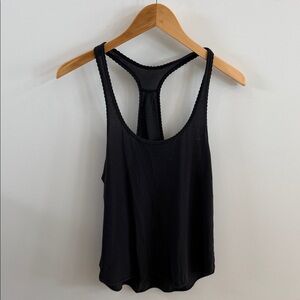 Lululemon Athletica Racerback Black Tank Top